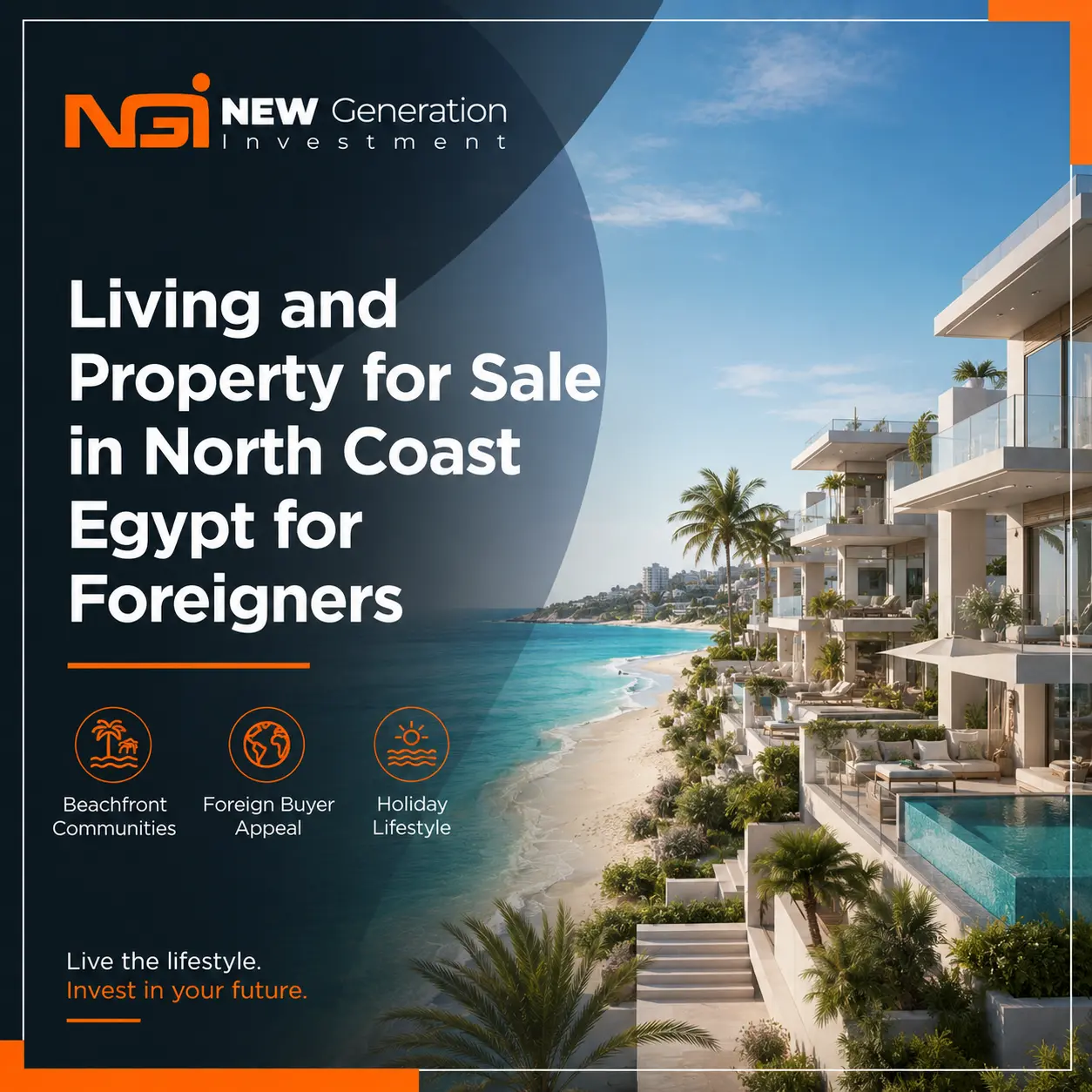 Living and Property for Sale in North Coast Egypt for Foreigners