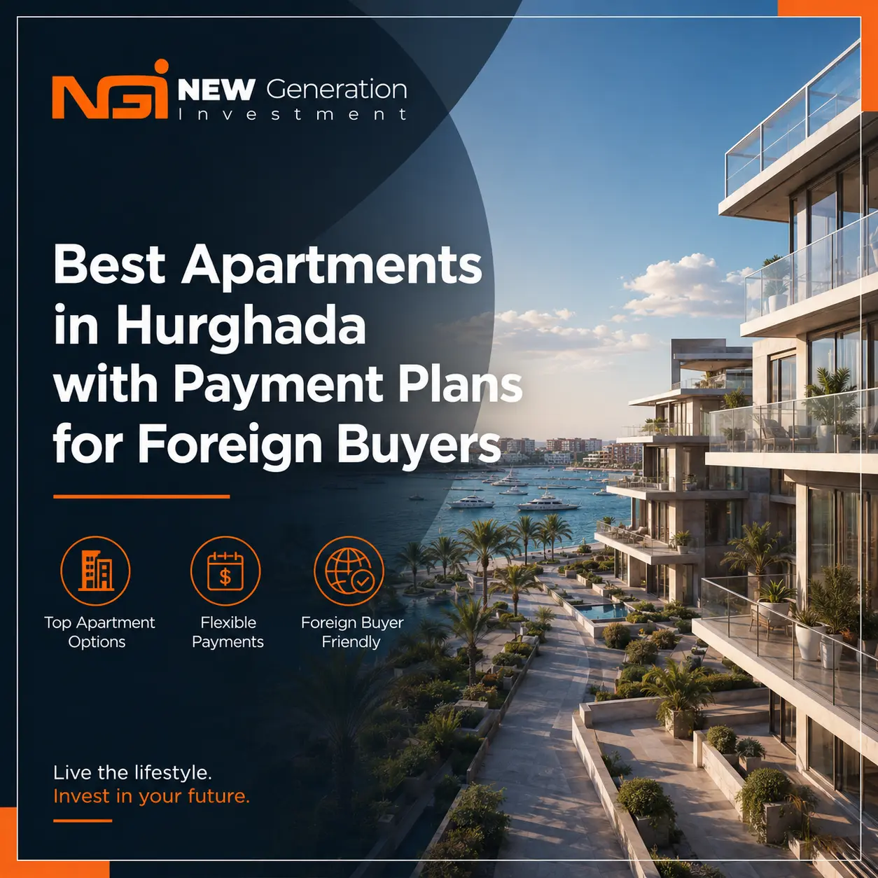 Best Apartments in Hurghada with Payment Plans for Foreign Buyers