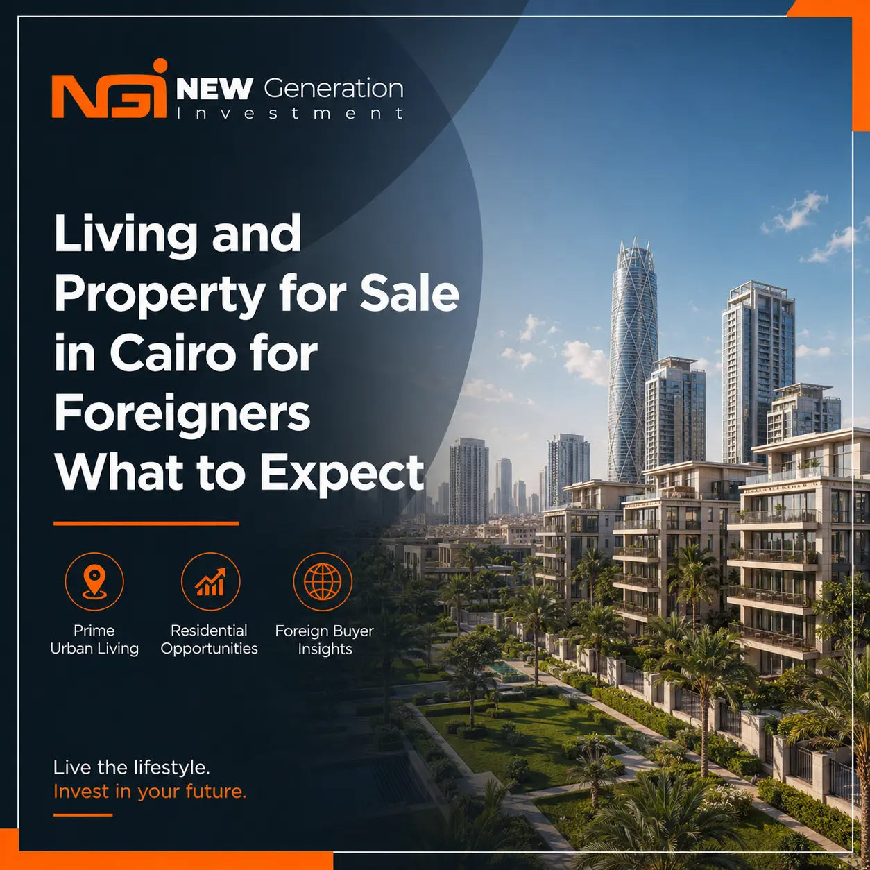 Living and Property for Sale in Cairo for Foreigners What to Expect