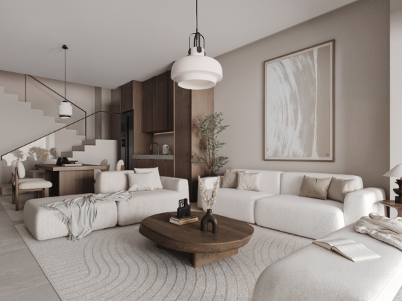 Modern fully finished Sahl Hasheesh apartment with fitted kitchen cabinetry included