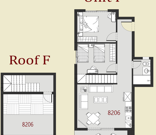ONE7 unit 8206 floor plan