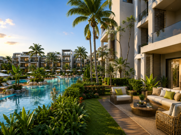 ONE7 Residence modern resort architecture