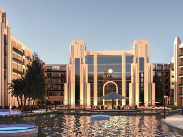 Atlantis Hurghada resort — developer visualisation