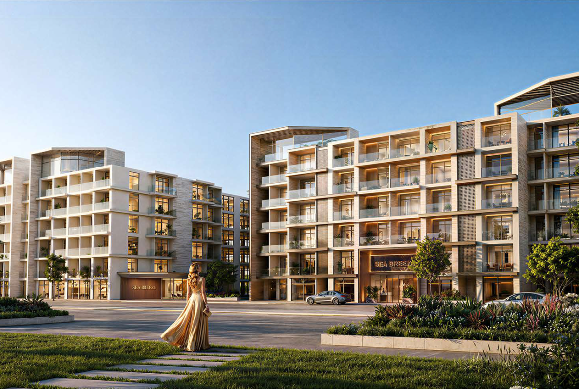 sea-breeze — developer visualisation — residences and resort