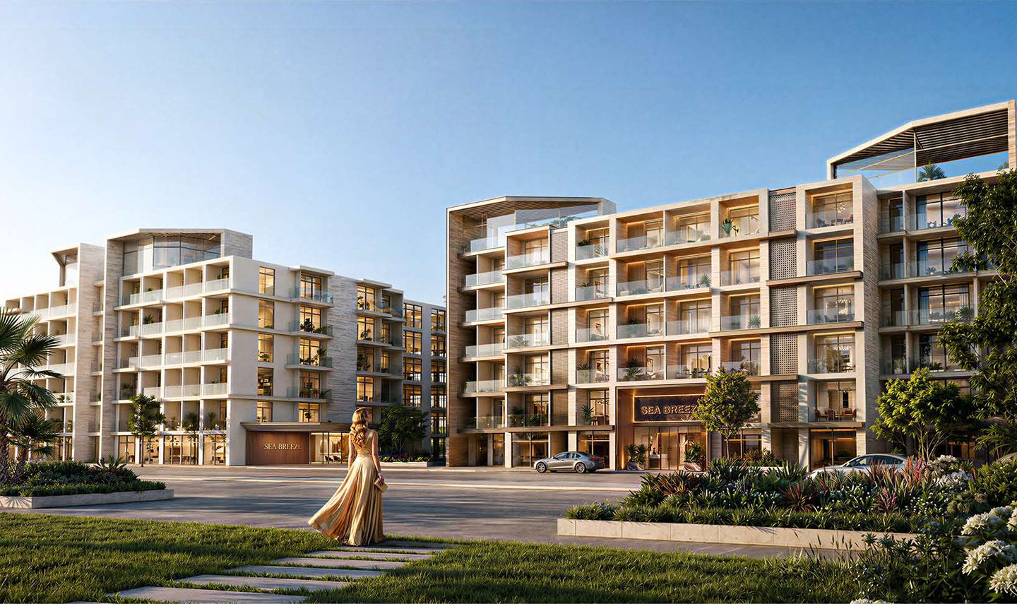 sea-breeze — developer visualisation — residences and resort