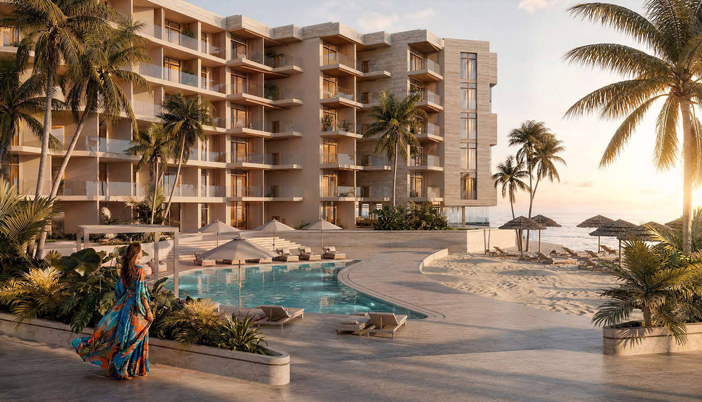 sea-breeze — developer visualisation — residences and resort