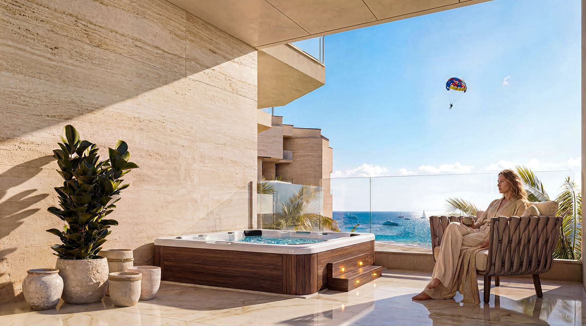 sea-breeze — developer visualisation — residences and resort