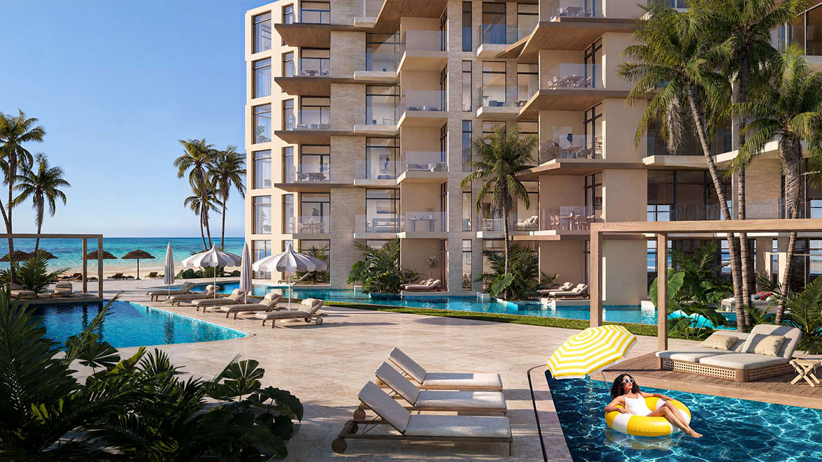 sea-breeze — developer visualisation — residences and resort