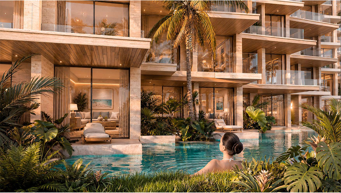 sea-breeze — developer visualisation — residences and resort