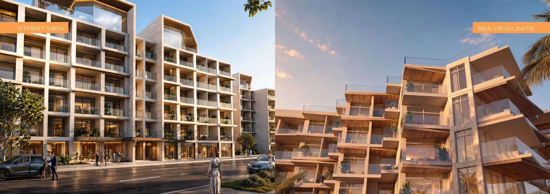 Sea Breeze Hurghada residences — developer visualisations