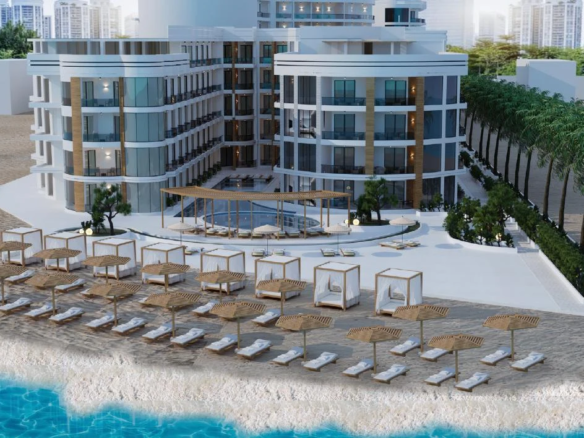 Storia Del Mare beachfront — developer visualisation